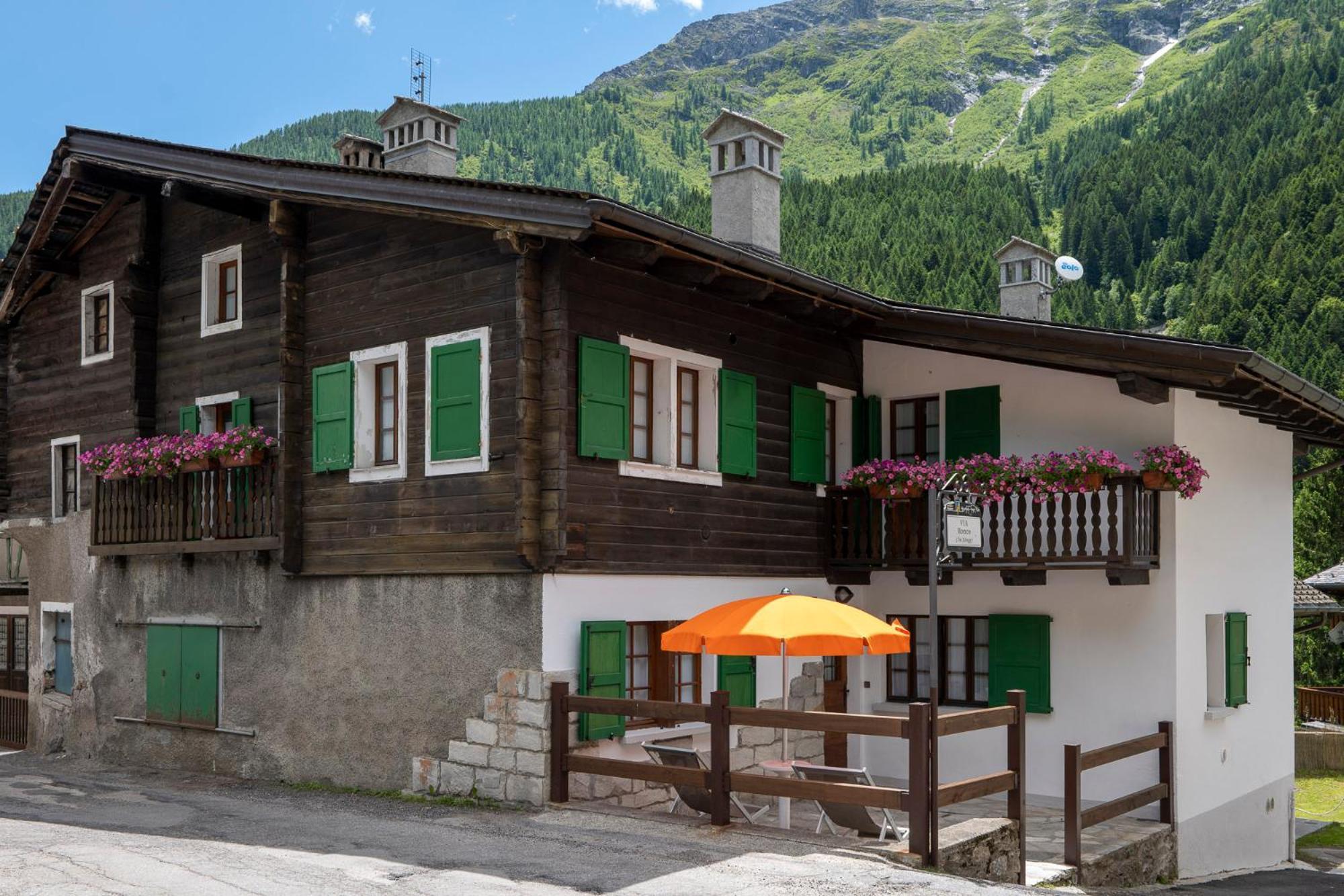 Incanto Walser Apartments Ronco Макуньяга Екстер'єр фото